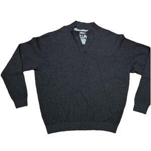 Johnnie-O Men's Belmore Split V-Neck Sweater Navy blue Sz XL